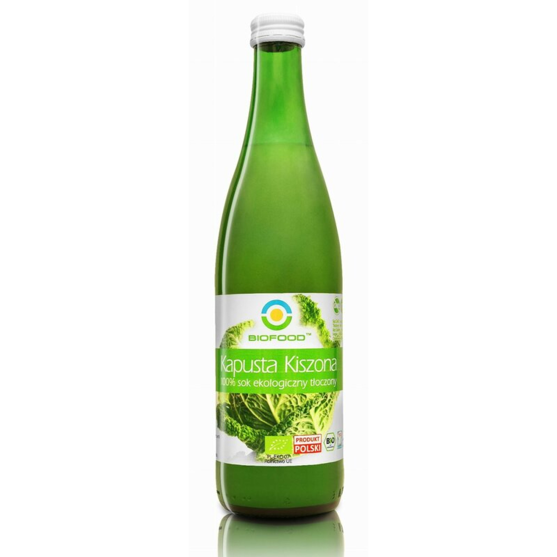 Suc de varza lactofermentata bio 500ml Biofood