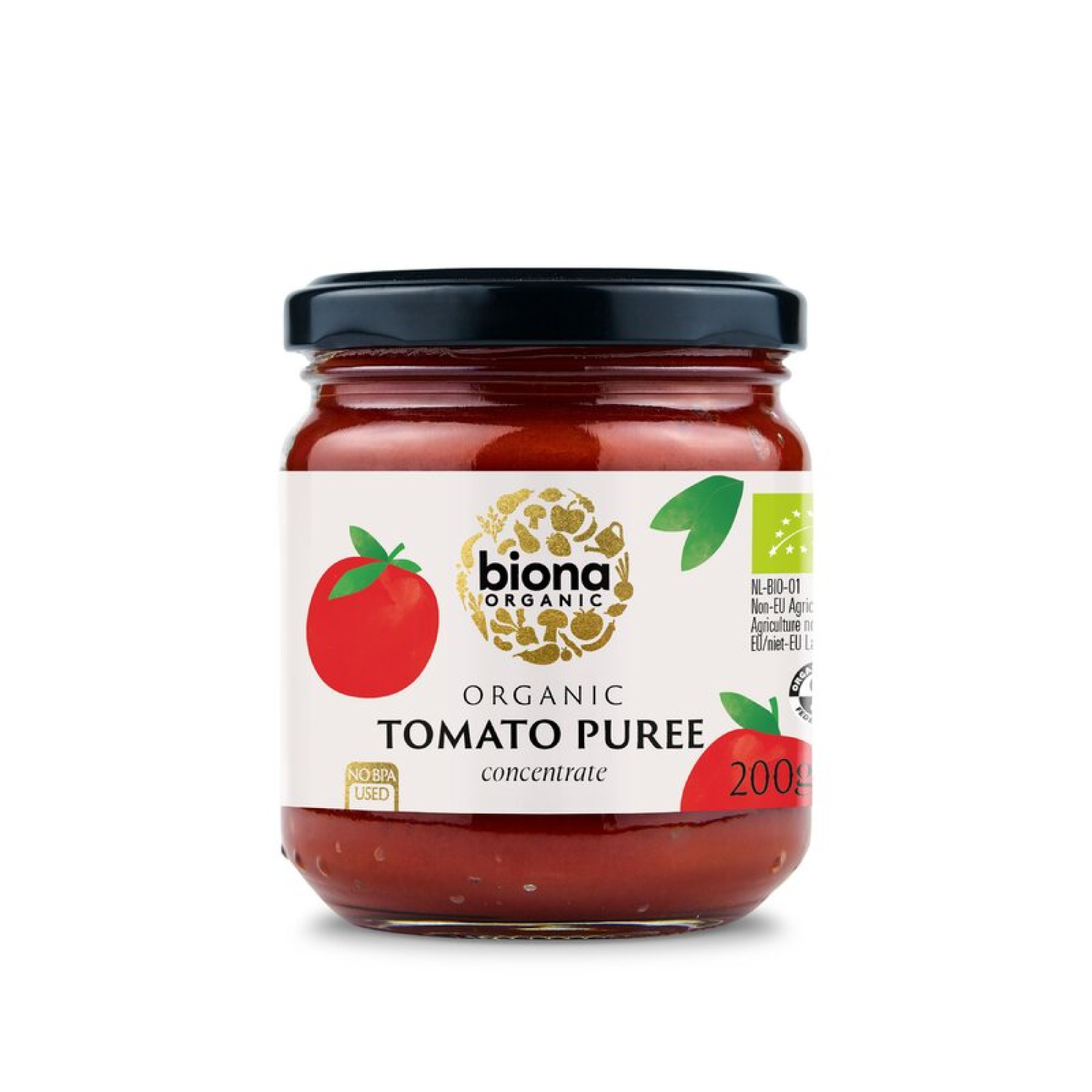 Pasta de rosii bio 200ml Biona