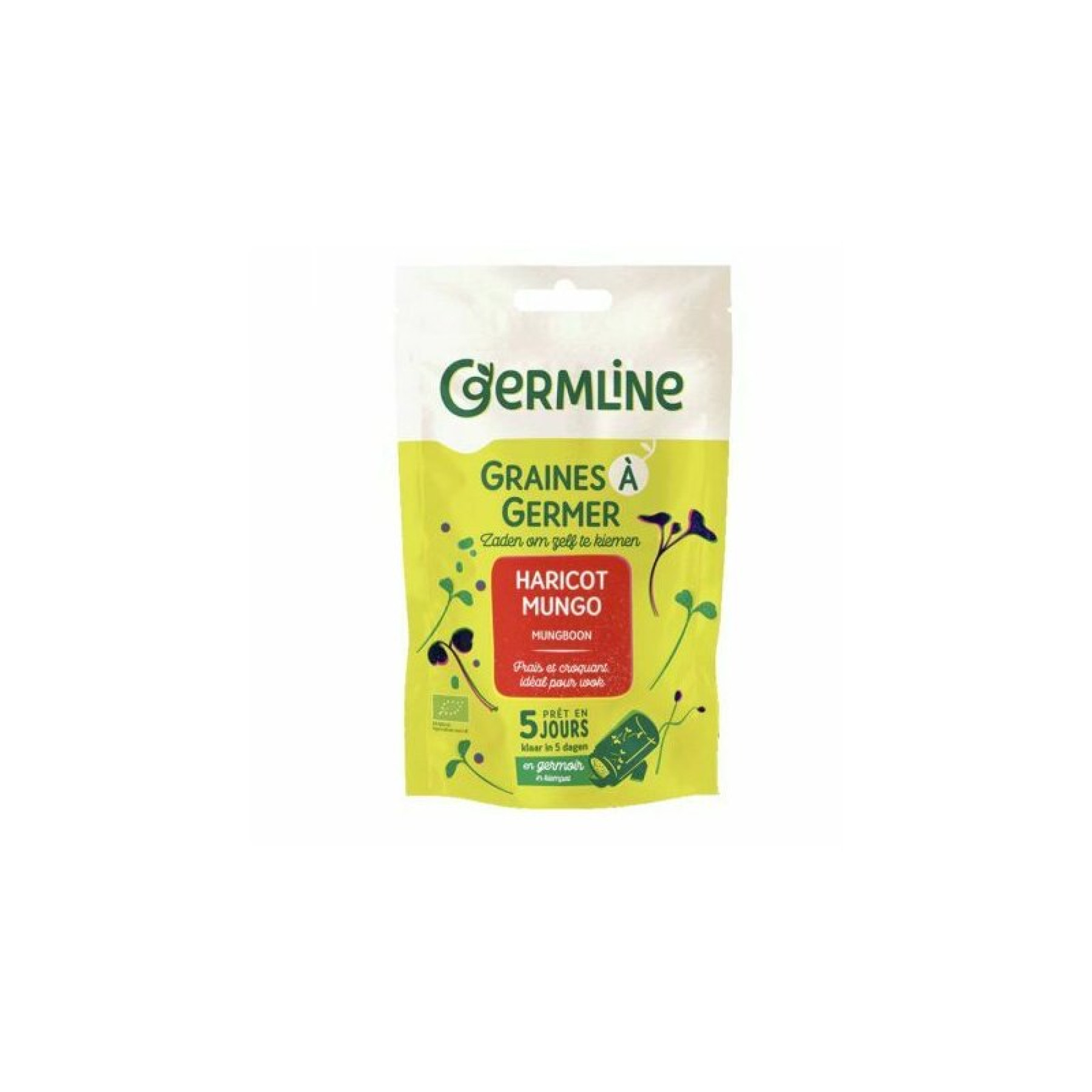 Fasole mung pentru germinat bio 200g Germline