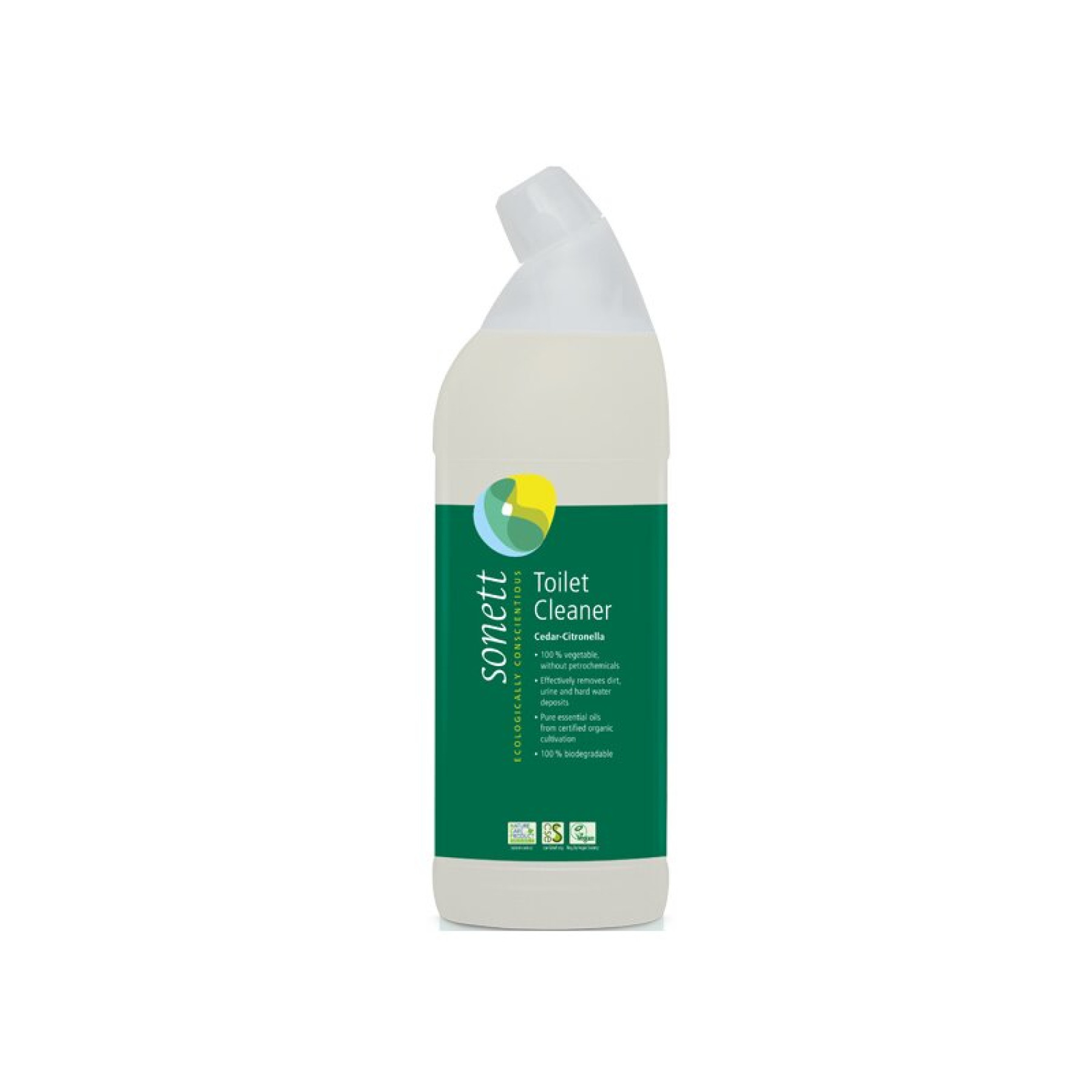 Detergent lichid pentru toaleta cu cedru si citronella ecologic 750ml Sonett
