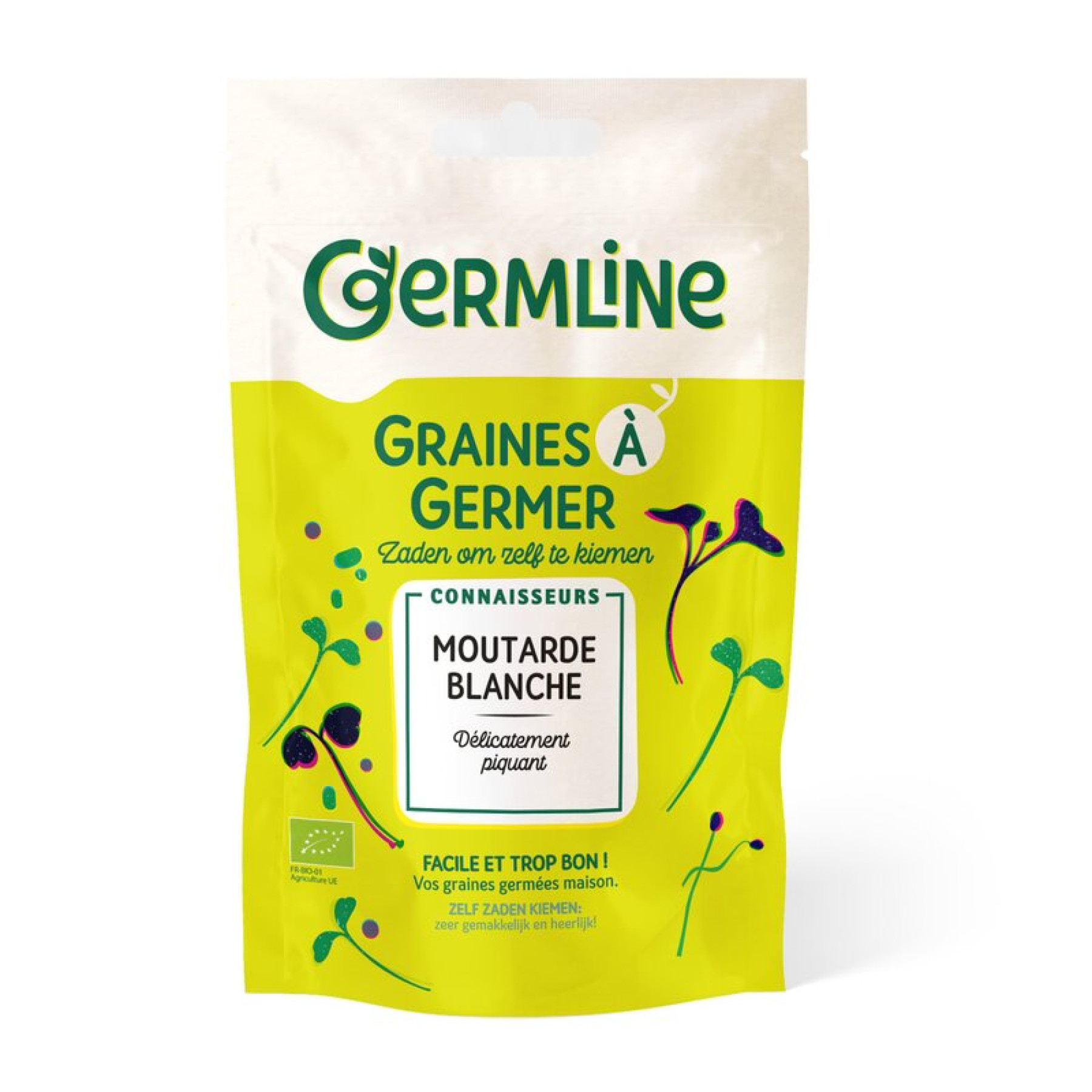 Mustar seminte pentru germinat bio 100g Germline