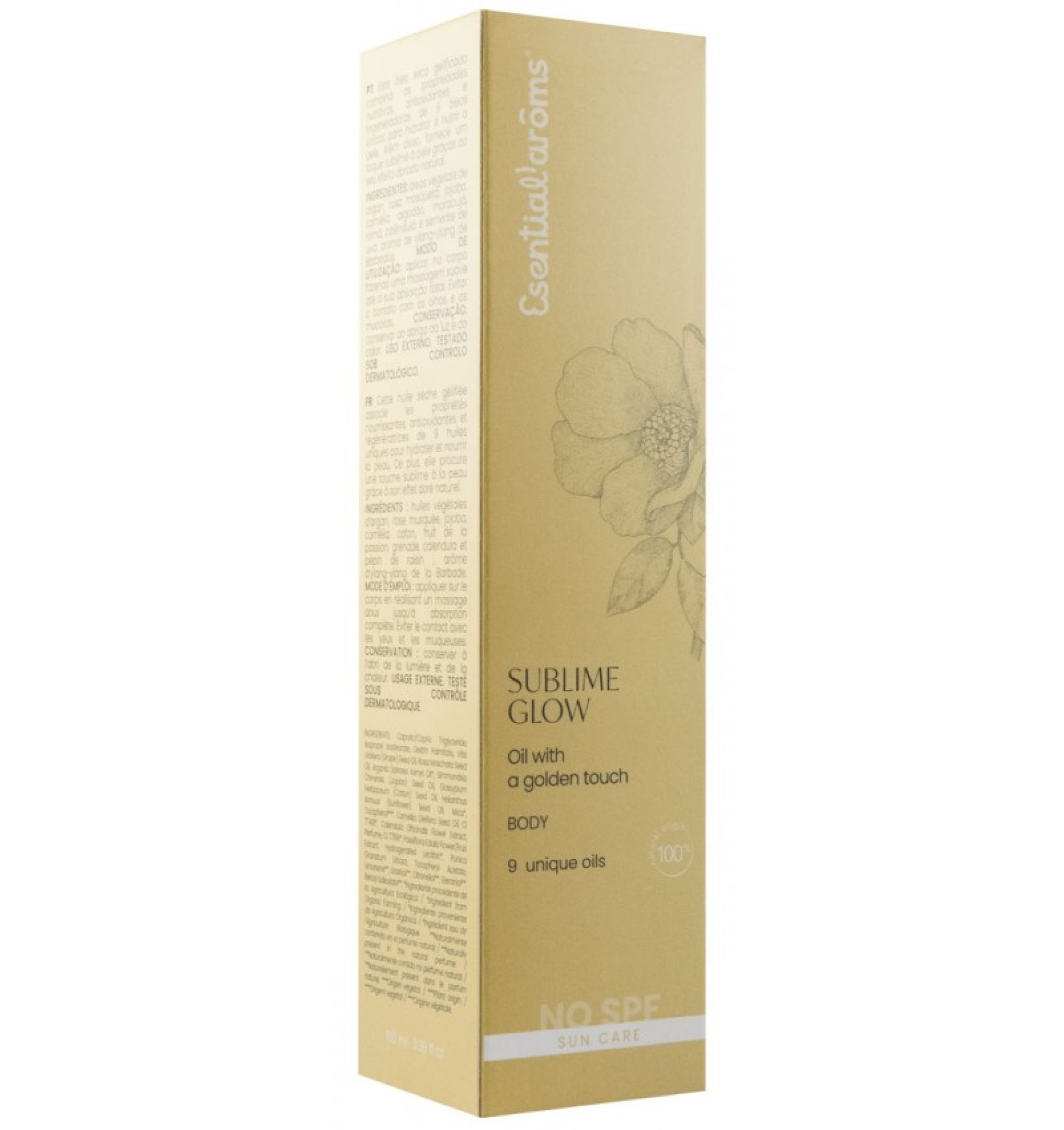Ulei bio de corp sublime glow, 100ml