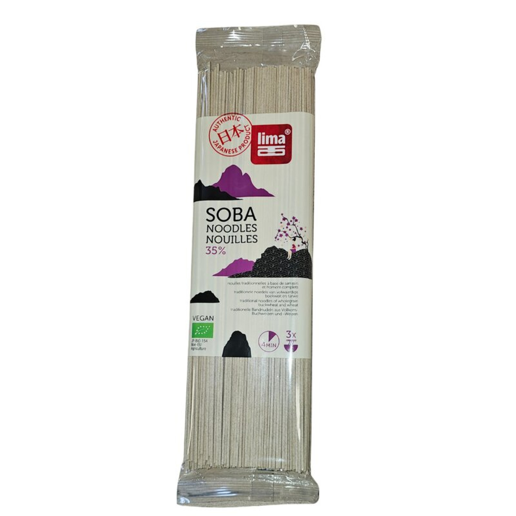 Taitei japonezi Soba 35%, bio 250g Lima