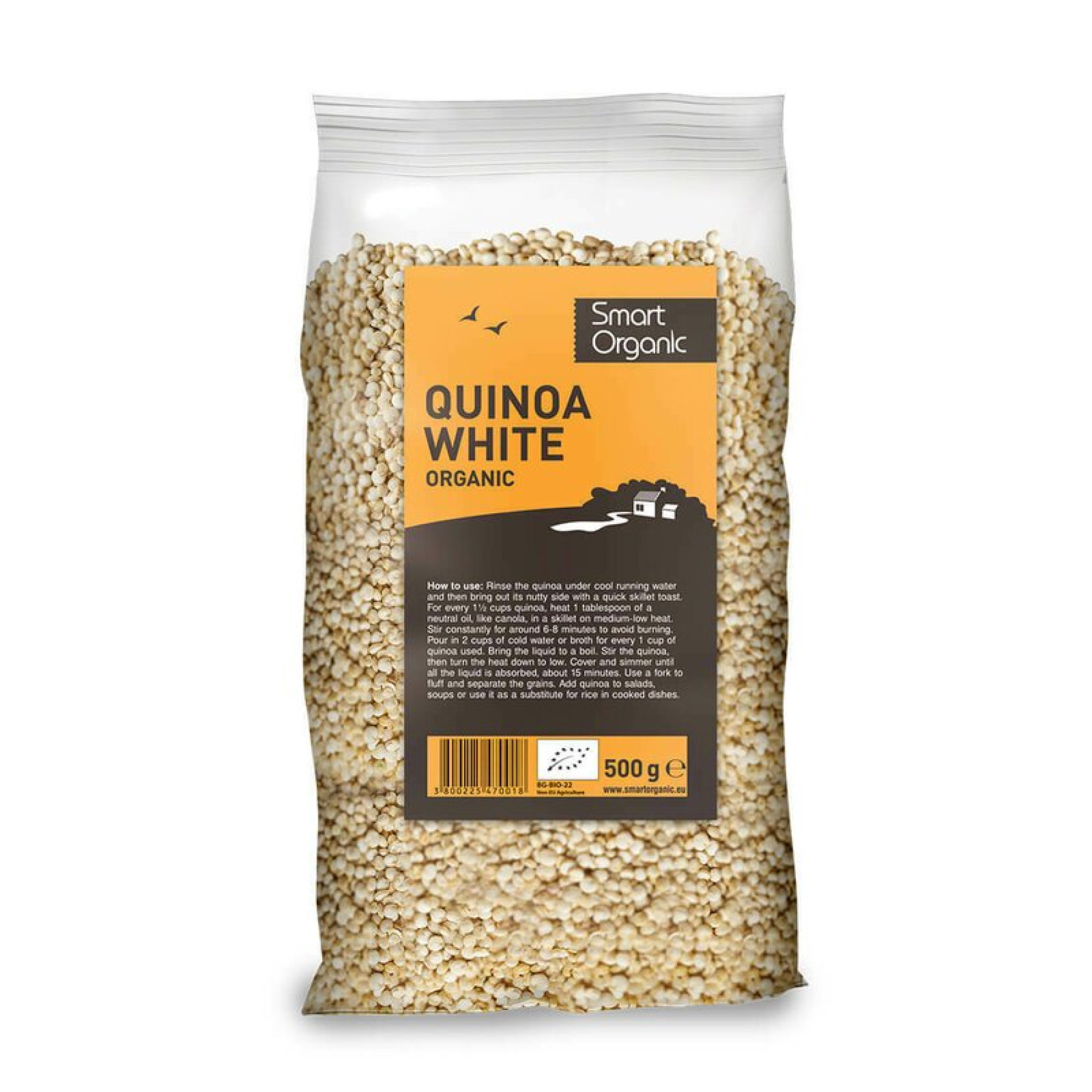 Quinoa alba bio 500g Smart Organic
