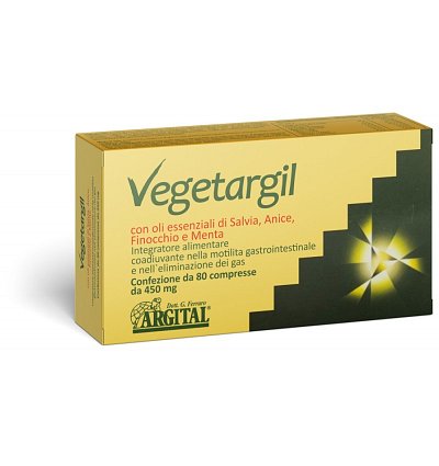 Vegetargil, supliment alimentar cu uleiuri esentiale de salvie, anason, fenicul si menta, 36 g