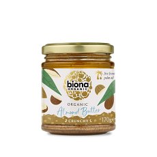 Crema de migdale crunchy bio 170g Biona