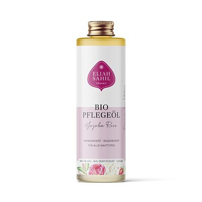 Ulei de jojoba si trandafir pentru corp si par ecologic 100ml Eliah Sahil