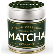 Ceai matcha premium grad ceremonial, bio, 30g, Aromandise