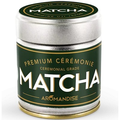 Ceai matcha premium grad ceremonial, bio, 30g, Aromandise