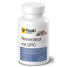 Resveratrol si OPC 500mg 90 capsule 45g Raab