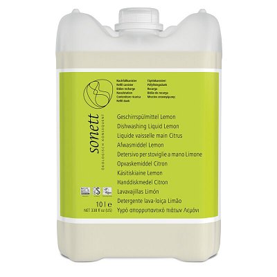 Detergent lichid pentru vase cu lamaie ecologic 10l Sonett
