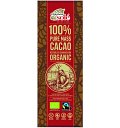 Ciocolata neagra bio și fairtrade 100% cacao, 25g chocolates