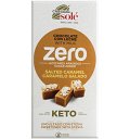 Ciocolata cu lapte si caramel sarat, indulcita cu stevie, 100g chocolates