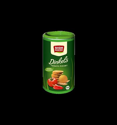 SARATELE PICANTE BIO DIN GRÂU SPELTA, CU ROSII, 100G