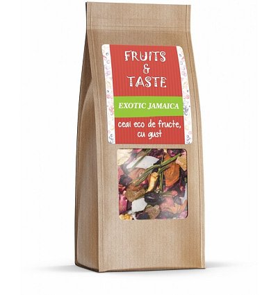 Ceai bio de fructe jamaica exotic 80g