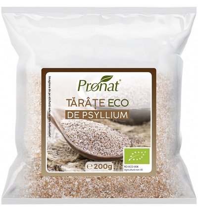Tarate bio de psyllium, 200g
