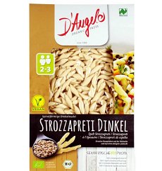 STROZZAPRETI BIO DIN GRAU SPELTA, 250G D\\\'ANGELO PASTA