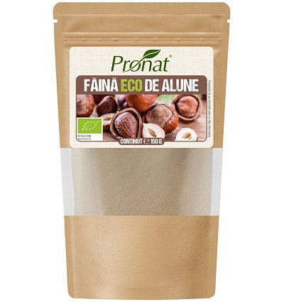 Faina bio din alune de padure, 150g