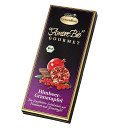 Ciocolata amaruie cu zmeura si rodie, 55% cacao, 100g liebhart\'s amore bio