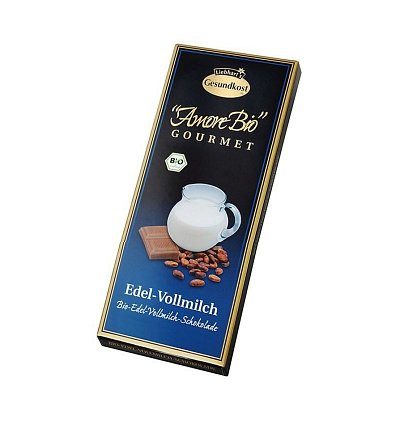 Ciocolata cu lapte, 100g liebhart\'s amore bio