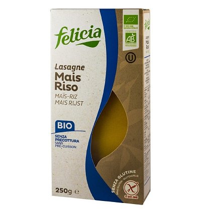 Lasagna bio malai si orez, 250g