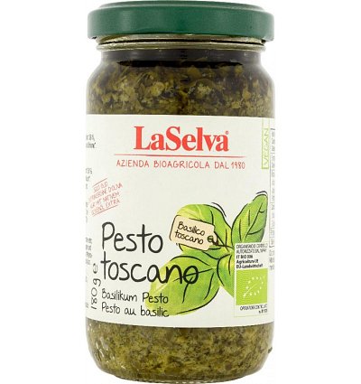 Pesto toscano bio cu busuioc, 180g