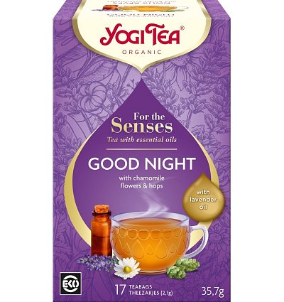 CEAI CU ULEI ESENTIAL, NOAPTE BUNA, BIO 35.7G Yogi