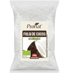 Fulgi bio de cocos, 200 g