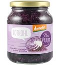 Varza rosie bio si demeter, 350g nur puur