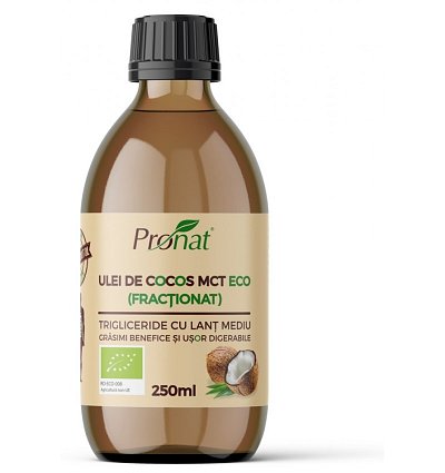 Ulei de cocos mct bio 250ml