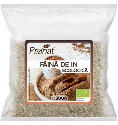 Faina bio din seminte de in, 300g