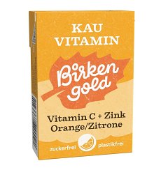 Bomboane masticabile cu xylitol, vitamina C si Zinc 28g