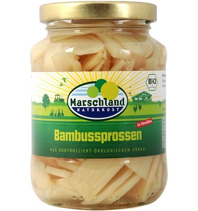 Felii de bambus bio 340 g / 175 g