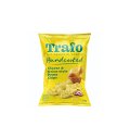 Chipsuri bio din cartofi prajite manual, cascaval si ceapa, 125g