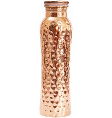 Recipient din cupru 900ml, Curve Hammered