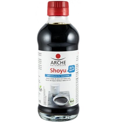Sos bio de soia Shoyu, 25% mai putina sare 250 ml