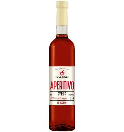 Sirop bio Aperitiv 1:9 Bitter orange, fara alcool, 500 ml