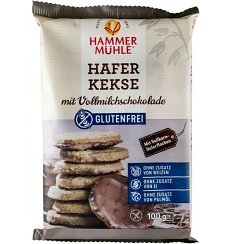 FURSECURI DIN OVAZ FARA GLUTEN, CU CIOCOLATA CU LAPTE, 100G HAMMER