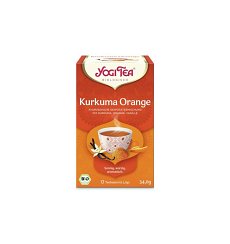 CEAI BIO DIN CURCUMA, PORTOCALE SI VANILIE, 17 pliculete 34,0G YOGI
