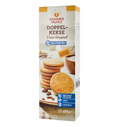 Biscuiti dubli, reteta noastra originala, 225 g HAMMER