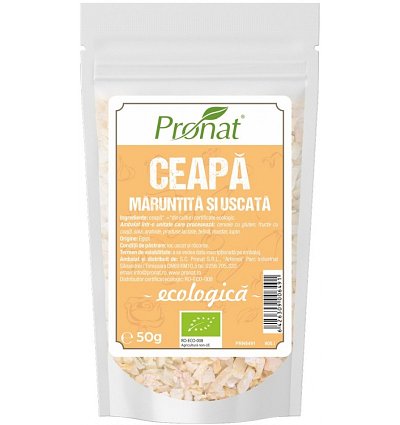 Ceapa BIO maruntita si uscata, 50 g