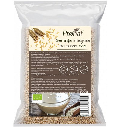 Seminte de susan integral bio, 500g
