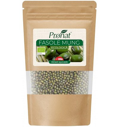 Fasole Mung Bio, 300 g