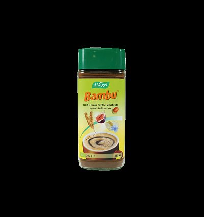 Bambu bautura bio instant din fructe si cereale, inlocuitoare de cafea, 200g a. vogel