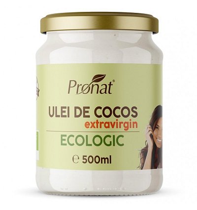 Ulei de cocos bio extravirgin, 500ml