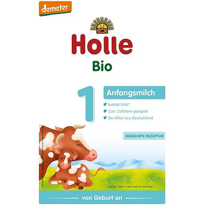 Lapte praf bio de vaca pentru sugari de la nastere Formula 1 - 400 g
