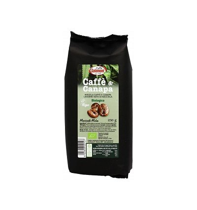 Cafea si canepa bio 250g salomoni cafe