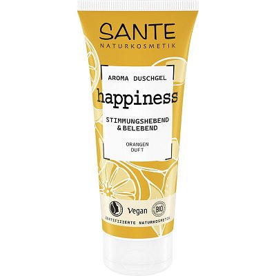 Gel de dus Happiness cu portocala - 200 ml
