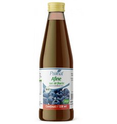Suc din afine 100%, bio, 330 ml