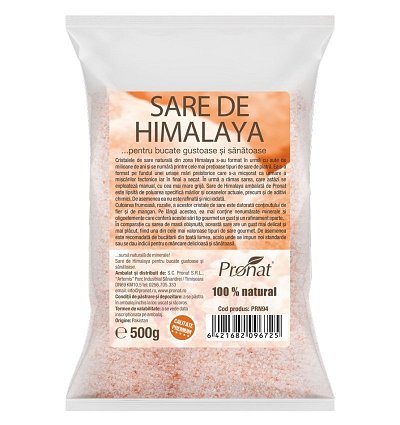 Sare de himalaya de masa, 500g